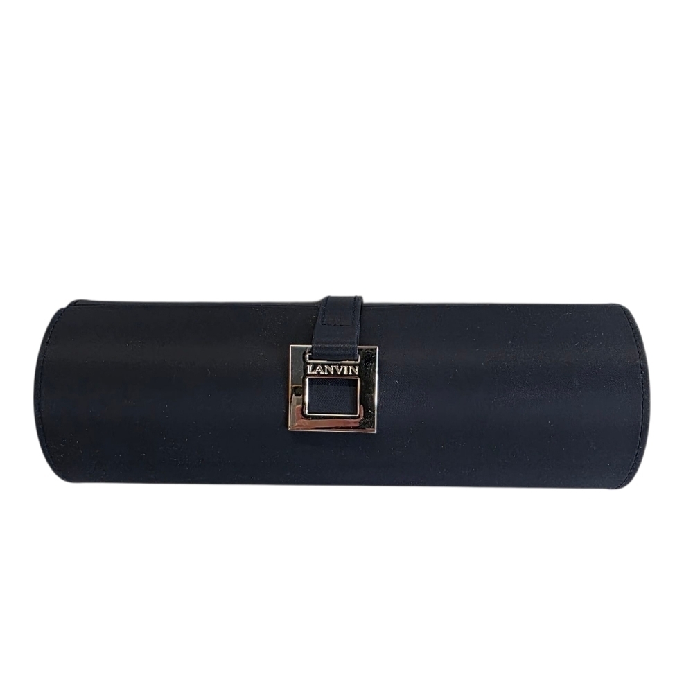 Lanvin Silk velvet tube Clutch (RARE FINDS)